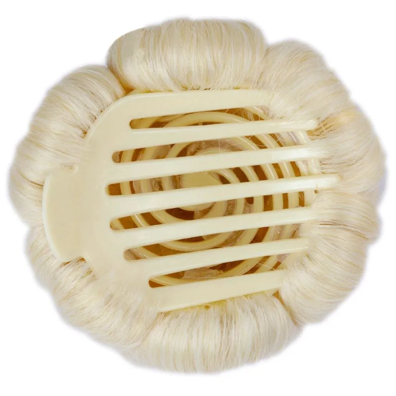 Women’s Hair Extensions Flower Shape Synthetic Hair Bun sold by Hensley London product image thumbnail 4