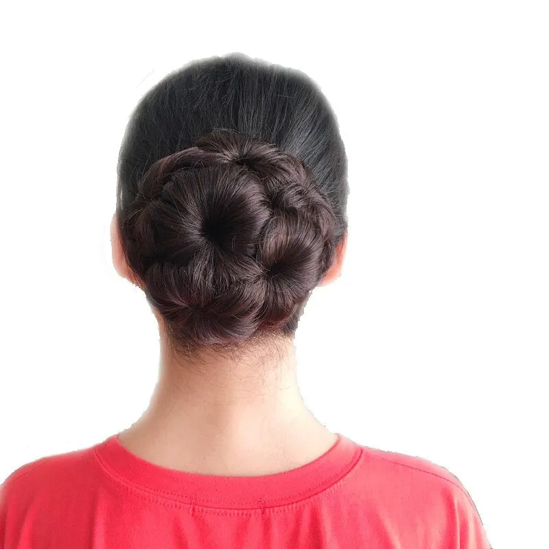 Women’s Hair Extensions Flower Shape Synthetic Hair Bun sold by Hensley London product image thumbnail 2