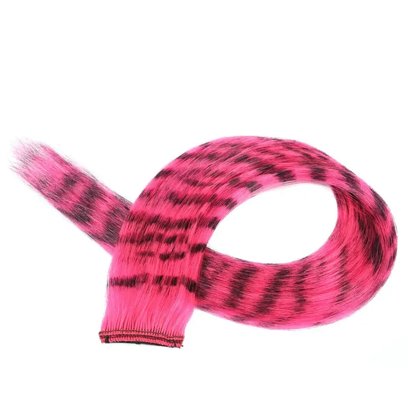 Women's Clip-in Hair Extensions 18 Inches Leopard Print High Temperature Fiber sold by Hensley London product image thumbnail 2