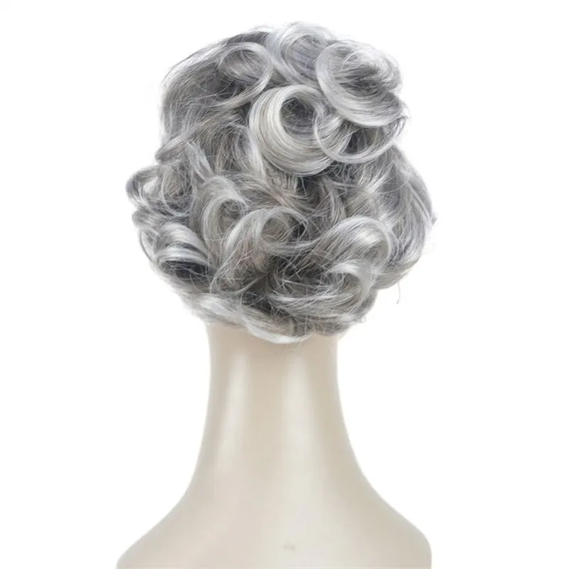 Women's Clip-On Hair Extensions Buns Natural Wave High-Temperature Fiber sold by Hensley London product image thumbnail 3