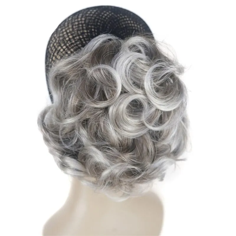 Women's Clip-On Hair Extensions Buns Natural Wave High-Temperature Fiber sold by Hensley London product image thumbnail 4