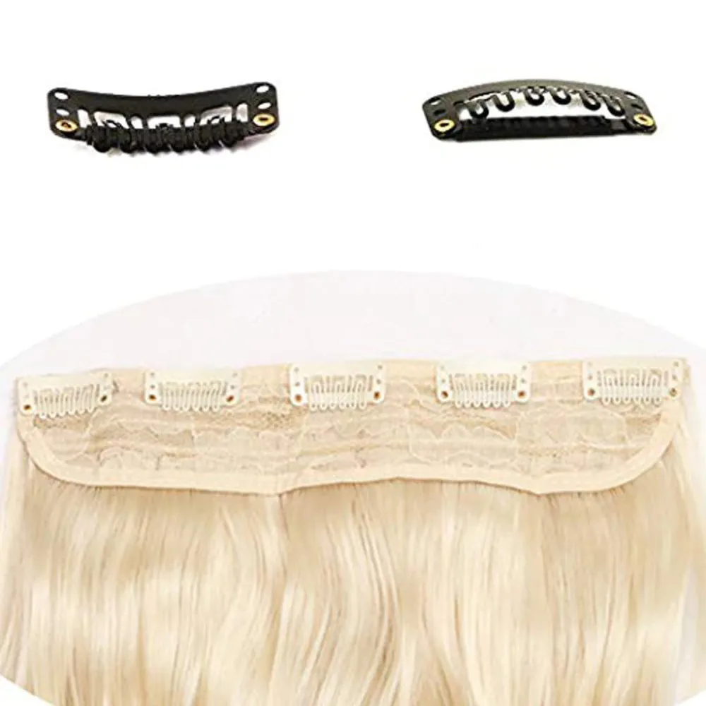 Women's Clip-In Hair Extensions Long Straight Curly High-Temperature Fiber sold by Hensley London product image thumbnail 5