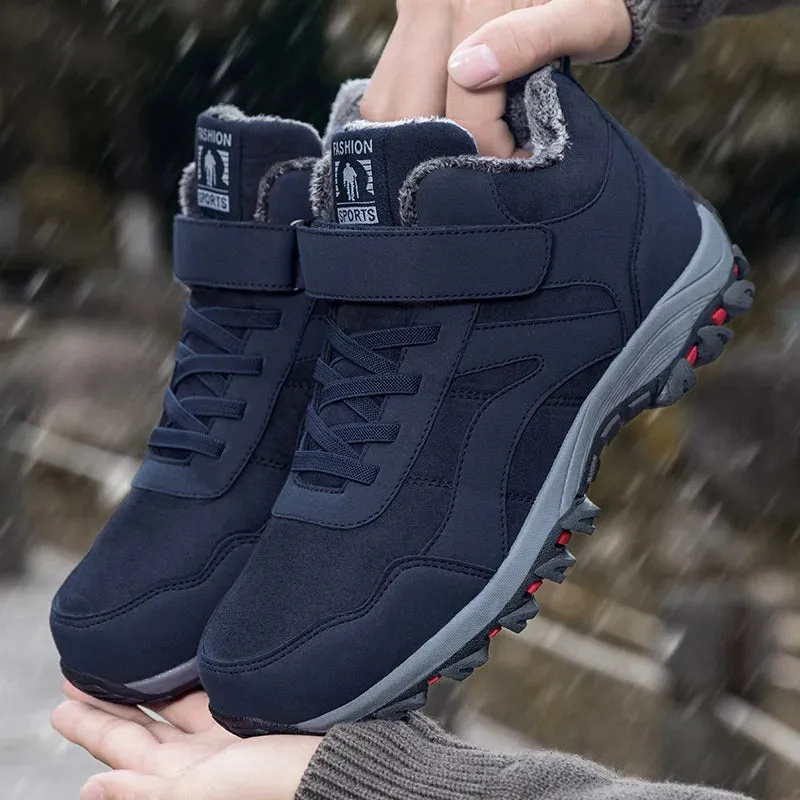 Women's Winter Ankle Sneakers with Fur Lining – Water-Resistant and Slip-Resistant for Snowy Conditions sold by Hensley London product image thumbnail 3