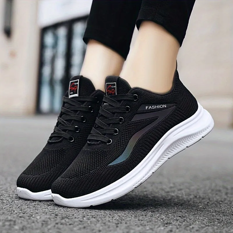 Women's Lightweight Sport Trainers with Breathable Mesh and Cushioned Sole sold by Hensley London product image thumbnail 3