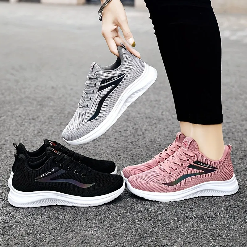 Women's Lightweight Sport Trainers with Breathable Mesh and Cushioned Sole sold by Hensley London product image thumbnail 4
