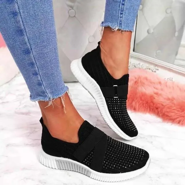 Slip-On Women's Sneakers with Velcro – Lightweight, Stylish Footwear for Improved Posture and All-Day Comfort sold by Hensley London product image thumbnail 3