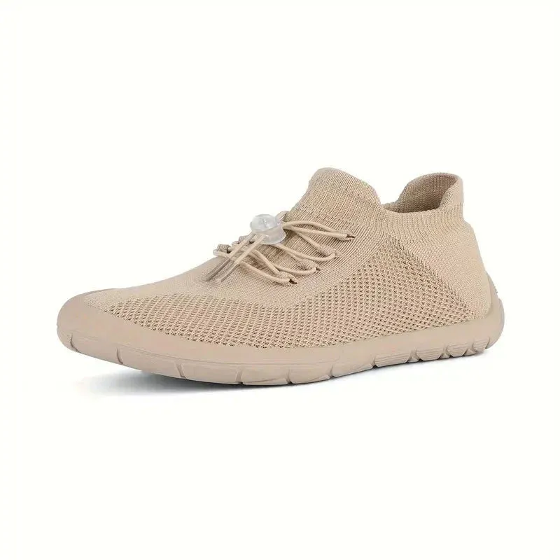 Women’s Lightweight Slip-On Sneakers with Breathable Mesh and Elastic Lace Closure for Casual Wear sold by Hensley London product image thumbnail 5