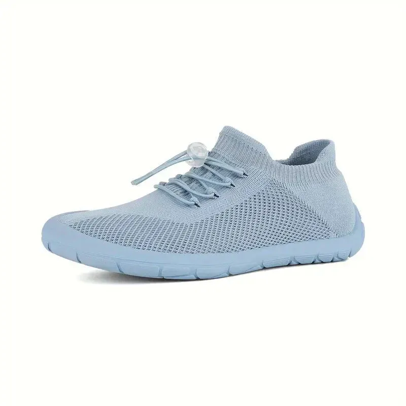 Women’s Lightweight Slip-On Sneakers with Breathable Mesh and Elastic Lace Closure for Casual Wear sold by Hensley London