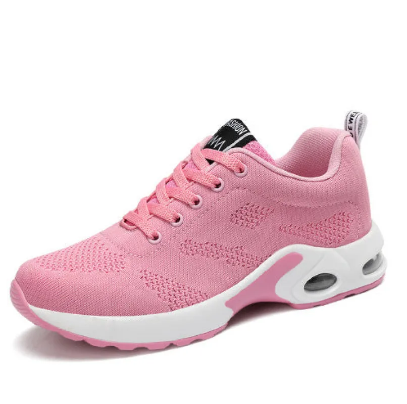 Women's Breathable Running Shoes with Cushioned Sole and Lace-Up Design sold by Hensley London