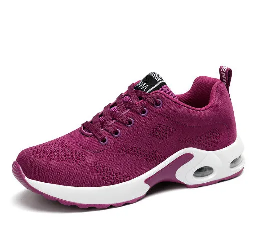 Women's Breathable Running Shoes with Cushioned Sole and Lace-Up Design sold by Hensley London product image thumbnail 5