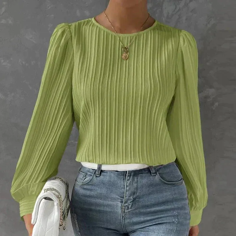 Women's Blouse Lightweight Cotton Long Sleeve Tops sold by Hensley London product image thumbnail 3