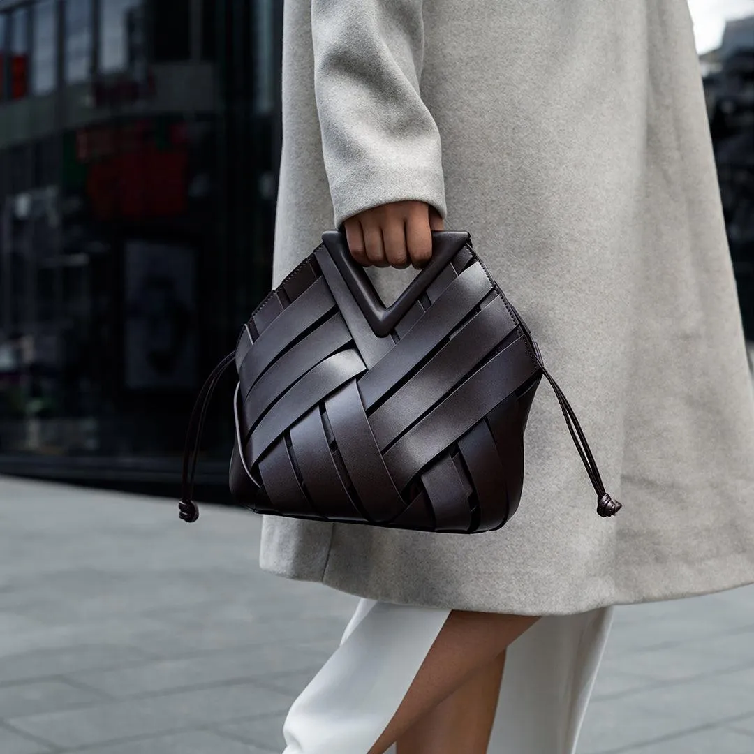 Natalia Woven Handbag sold by Hensley London product image thumbnail 2
