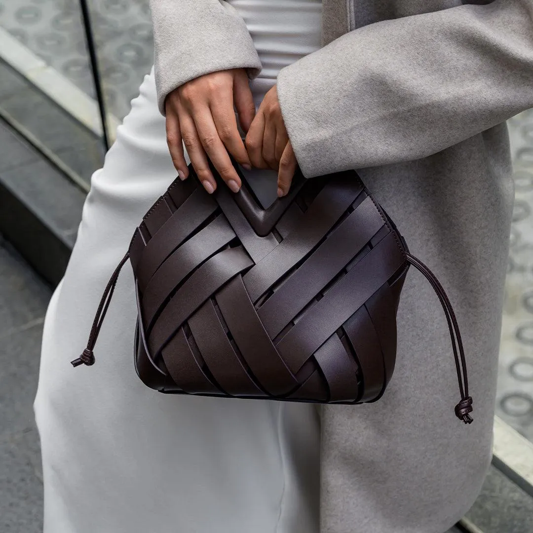 Natalia Woven Handbag sold by Hensley London product image thumbnail 4