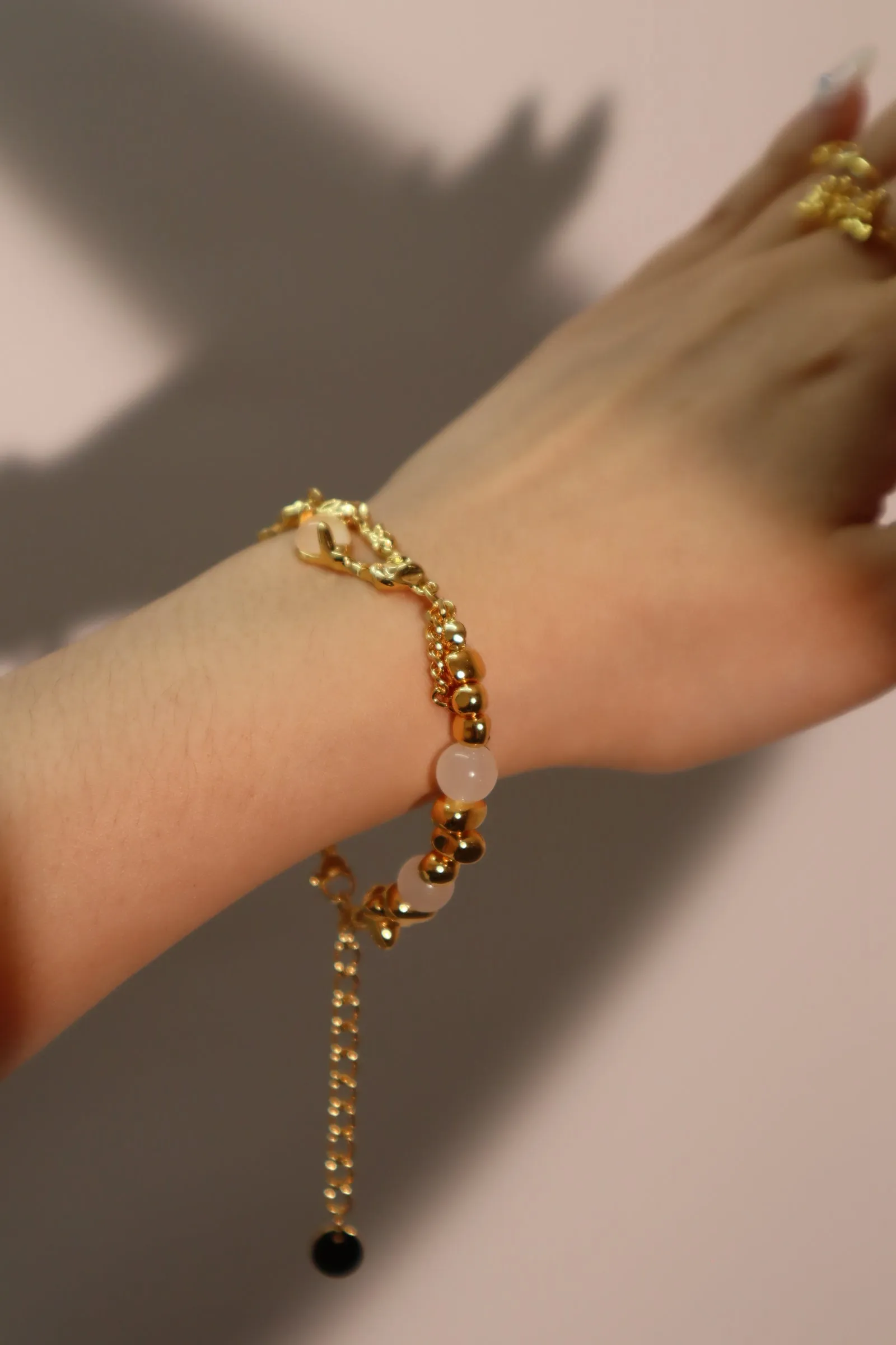 Women's Bracelet Gold Zirconia Moonstone 18K Plated sold by Hensley London product image thumbnail 5