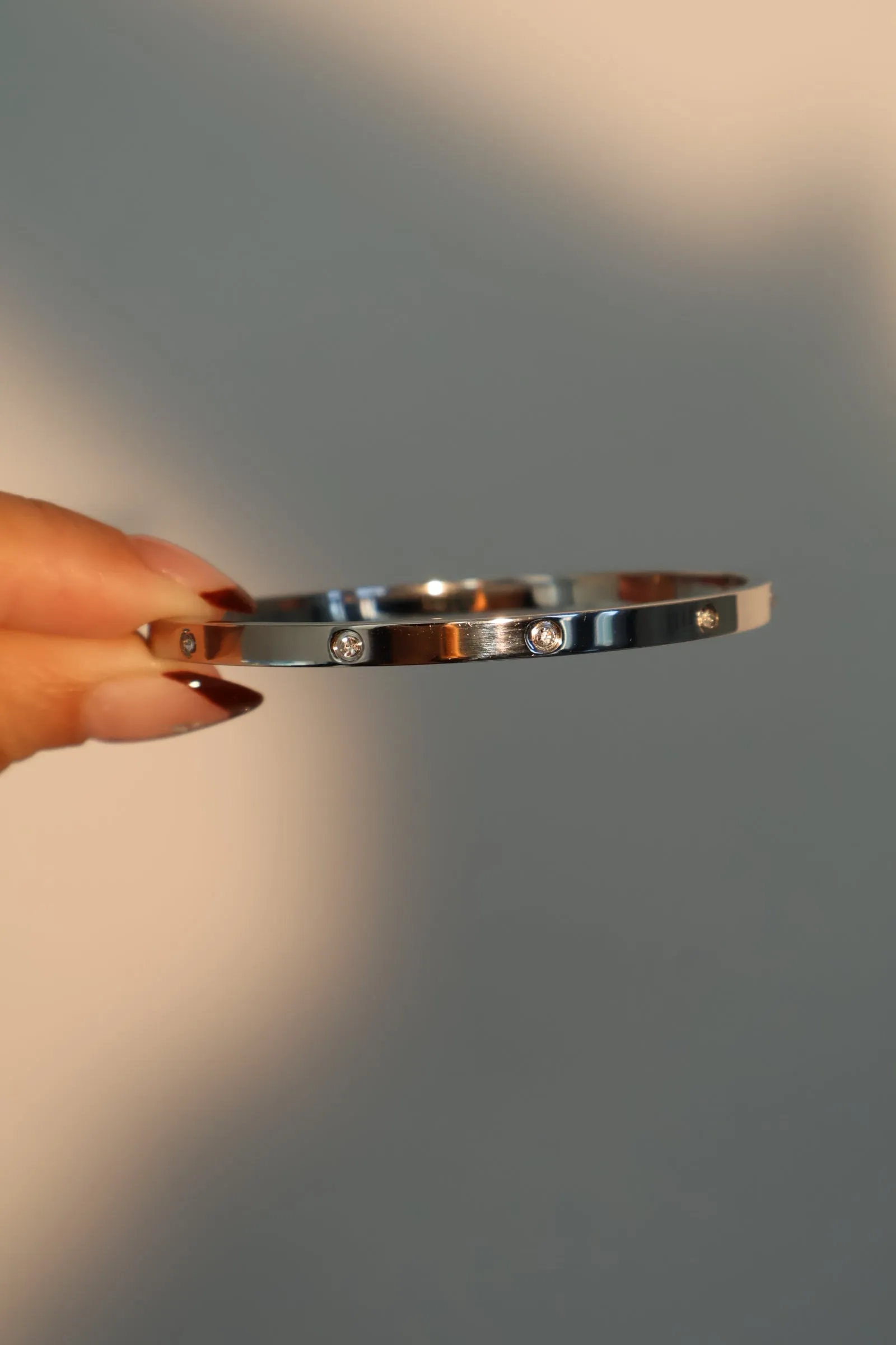 Women's Bracelet Stainless Steel Zirconia Diamond sold by Hensley London product image thumbnail 4