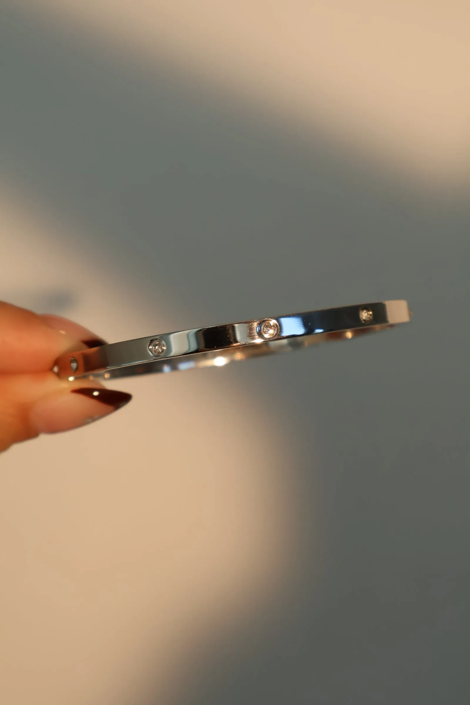 Women's Bracelet Stainless Steel Zirconia Diamond sold by Hensley London