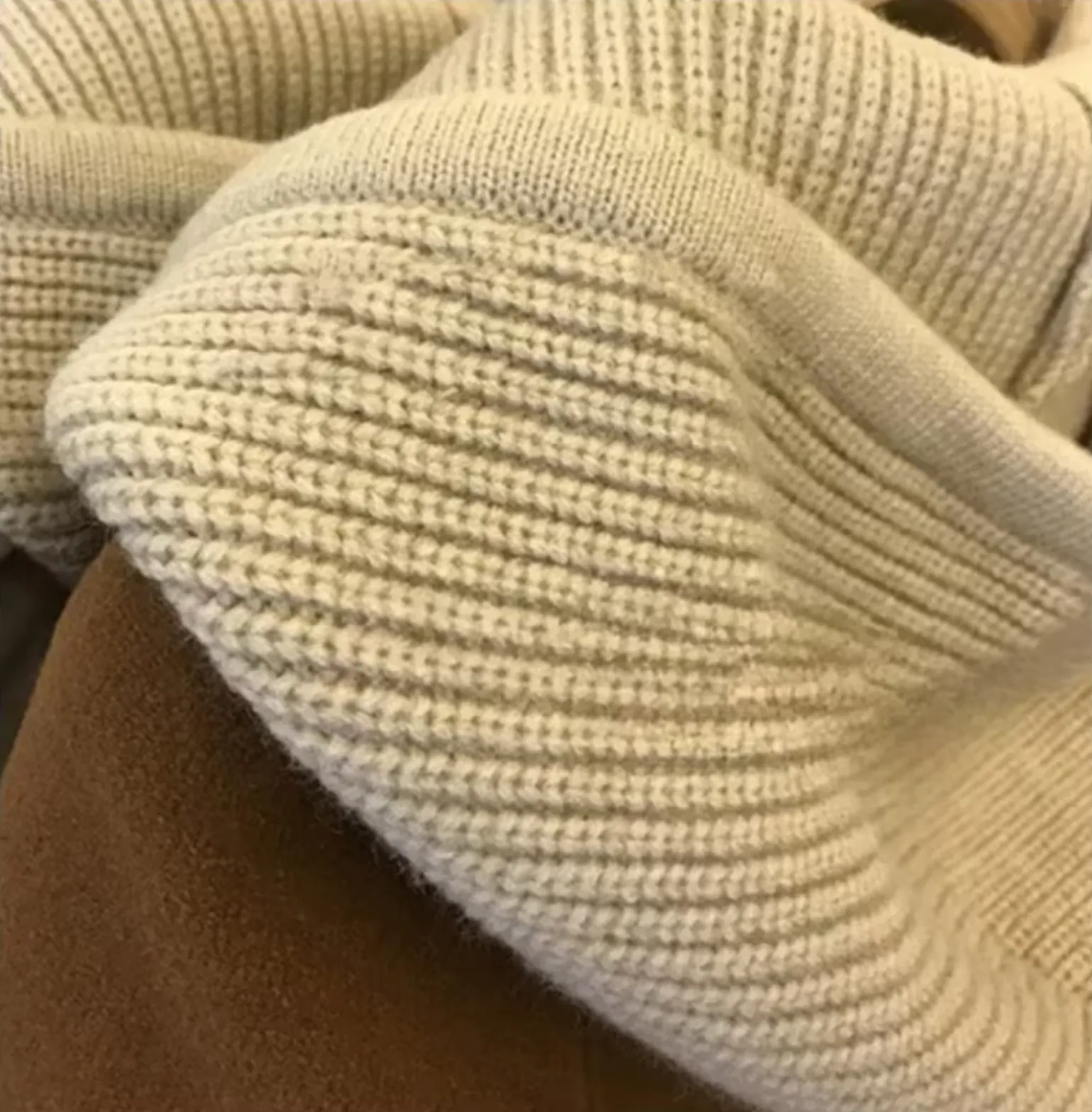 Women's Thick Hooded Jacket Grey Wool sold by Hensley London product image thumbnail 4