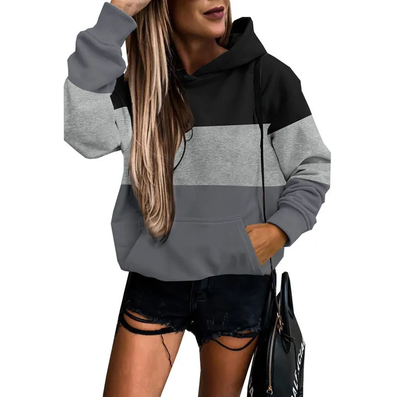 Women's Hoodie Black Cotton Stylish Design sold by Hensley London product image thumbnail 3