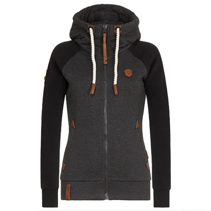 Women's Hoodie Black Cotton sold by Hensley London
