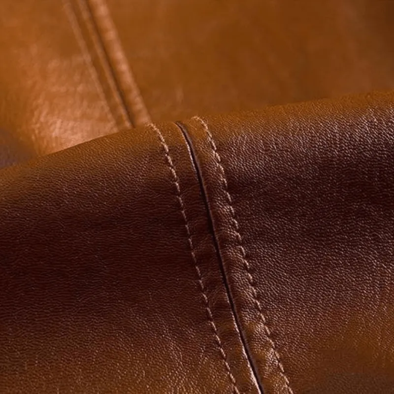 Men's Leather Blazer Black Casual Stylish sold by Hensley London product image thumbnail 3