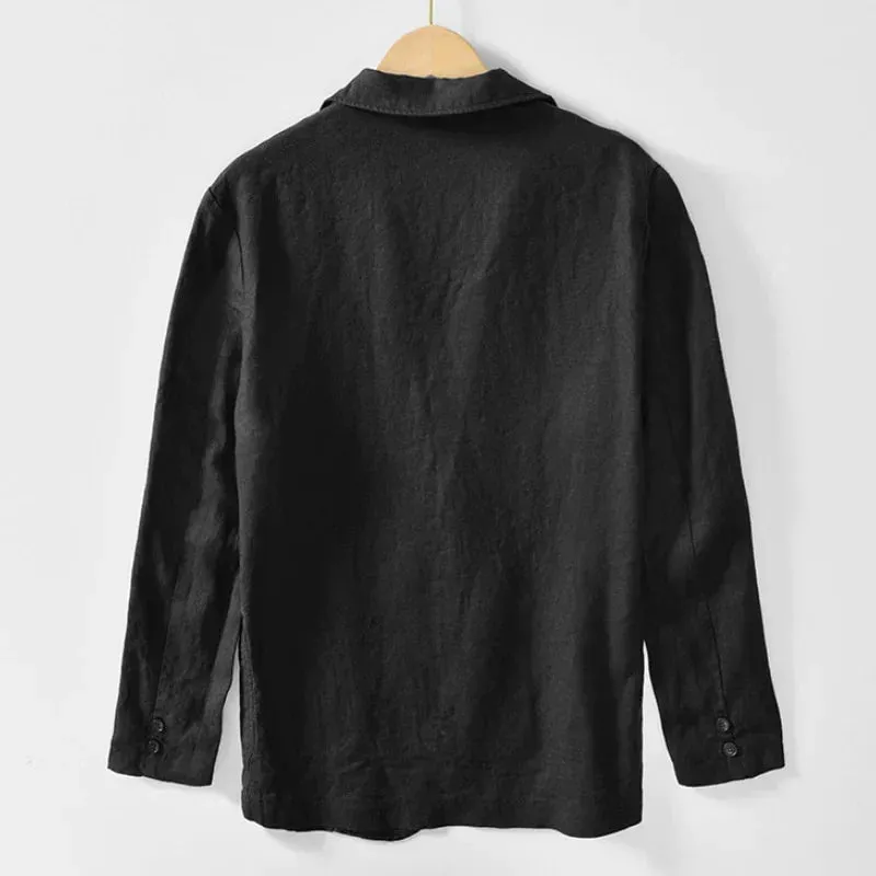 Men's Casual Blazer Gray Polyester Sport Coat sold by Hensley London product image thumbnail 2