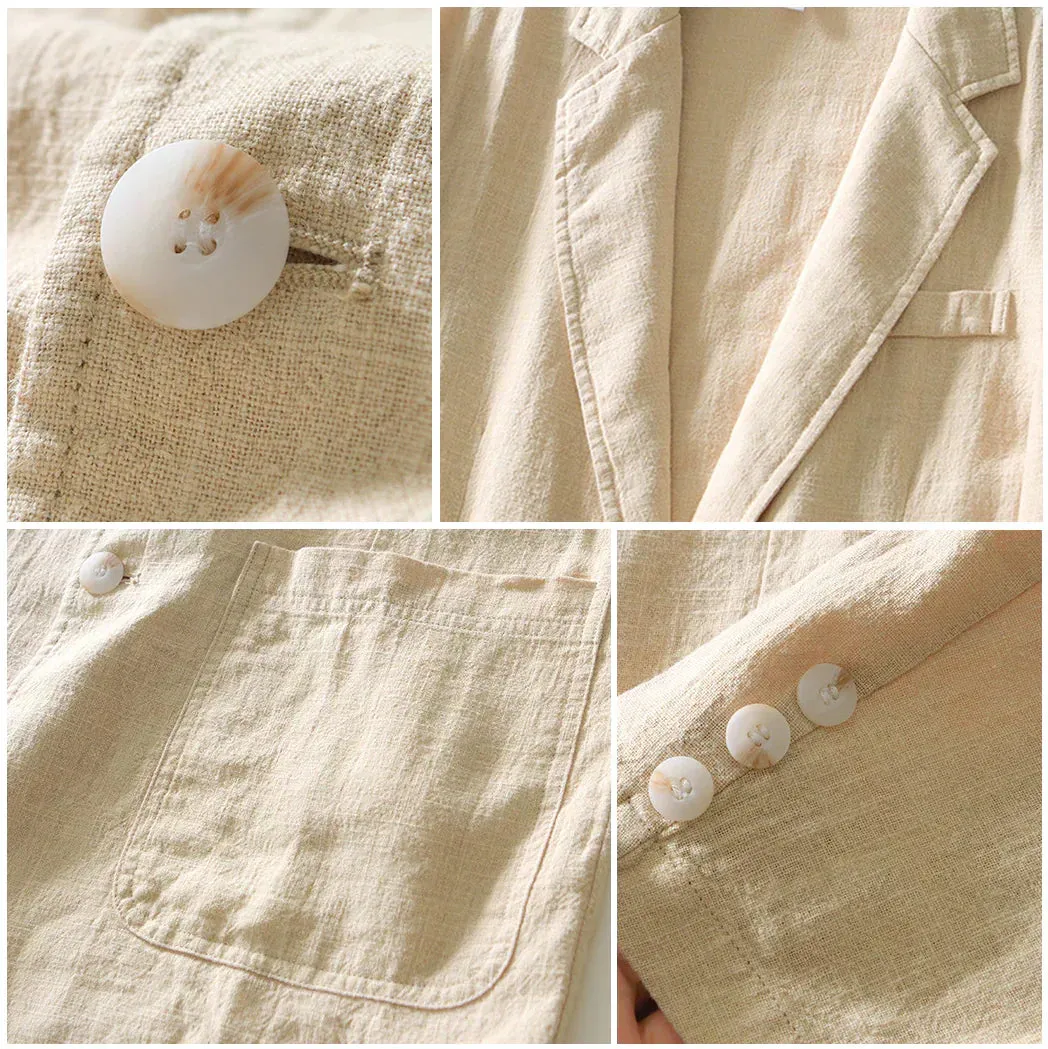 Men's Casual Blazer Gray Polyester Sport Coat sold by Hensley London product image thumbnail 3