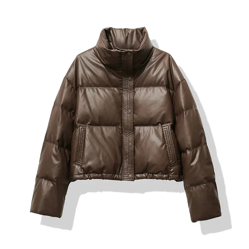 Women's Puffer Jacket Black Quilted sold by Hensley London