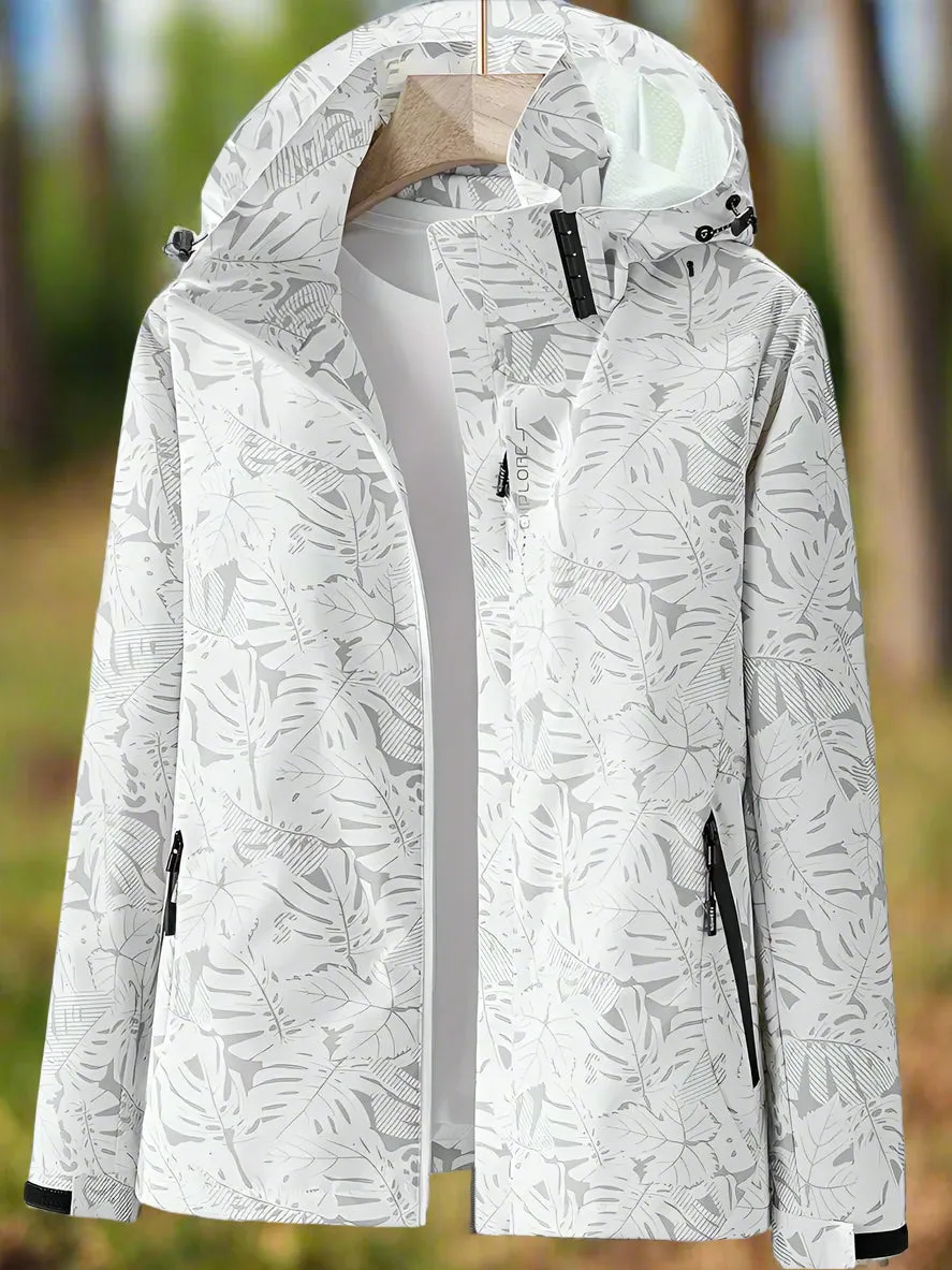 Women's Rain Jacket Black Waterproof Polyester sold by Hensley London product image thumbnail 2