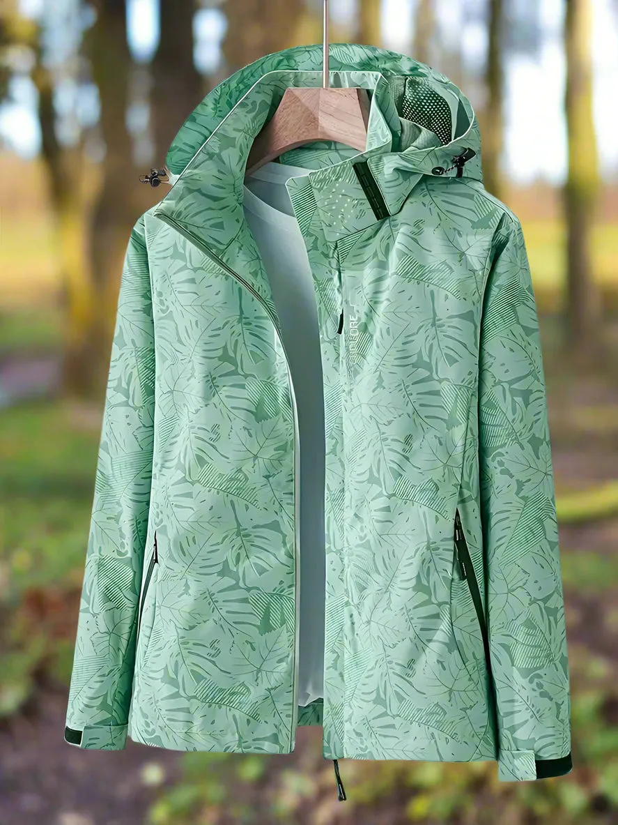 Women's Rain Jacket Black Waterproof Polyester sold by Hensley London product image thumbnail 3