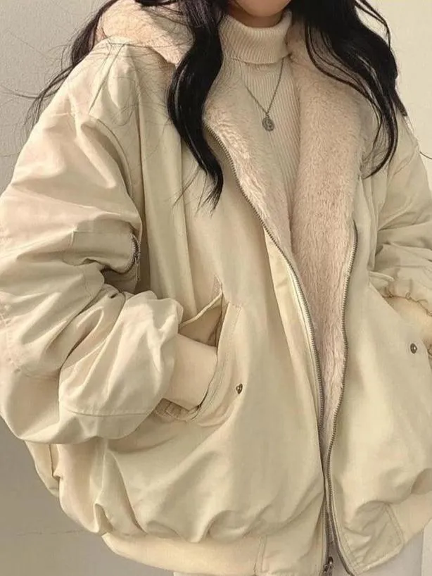 Women's Oversized Jacket Black Soft Lining sold by Hensley London product image thumbnail 4