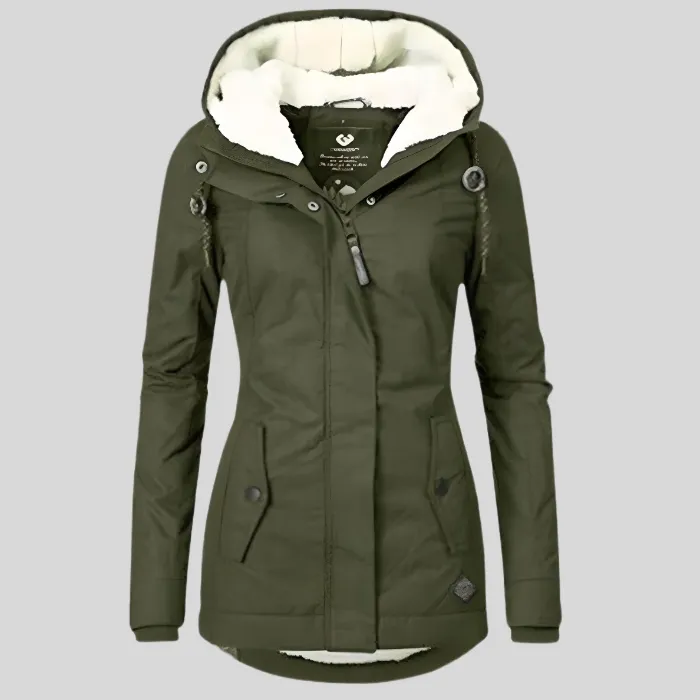 Women's Rain Jacket Black Waterproof Hooded sold by Hensley London product image thumbnail 5