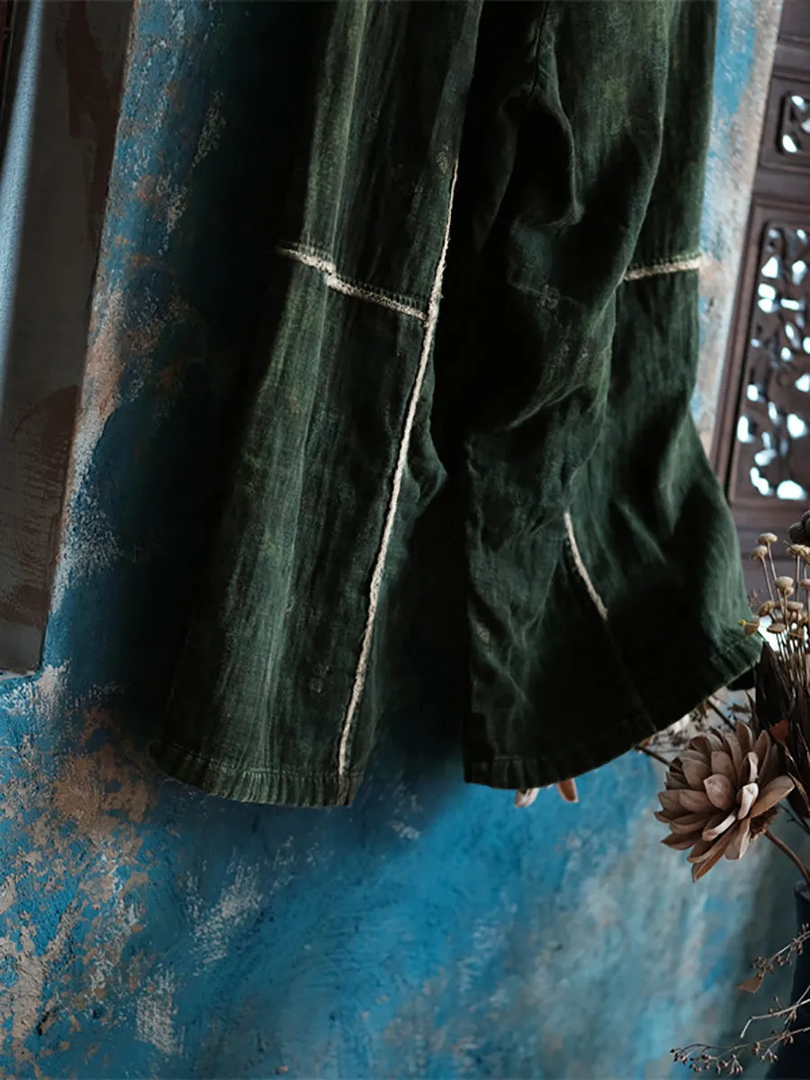 Women's Wide Leg Pants Black Cotton Plus Size sold by Hensley London product image thumbnail 5