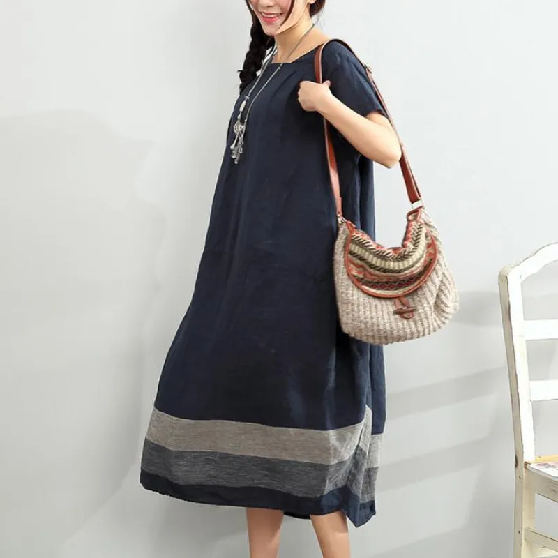 Breezy Women's Dress | Oversized Linen Maxi for Summer, Plus Size Available made by Hensley London
