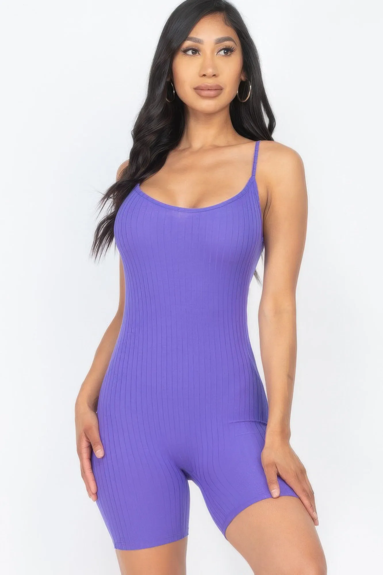 Riley Women's Jumpsuit | Ribbed Knit, Body-Hugging Fit sold by Hensley London product image thumbnail 3