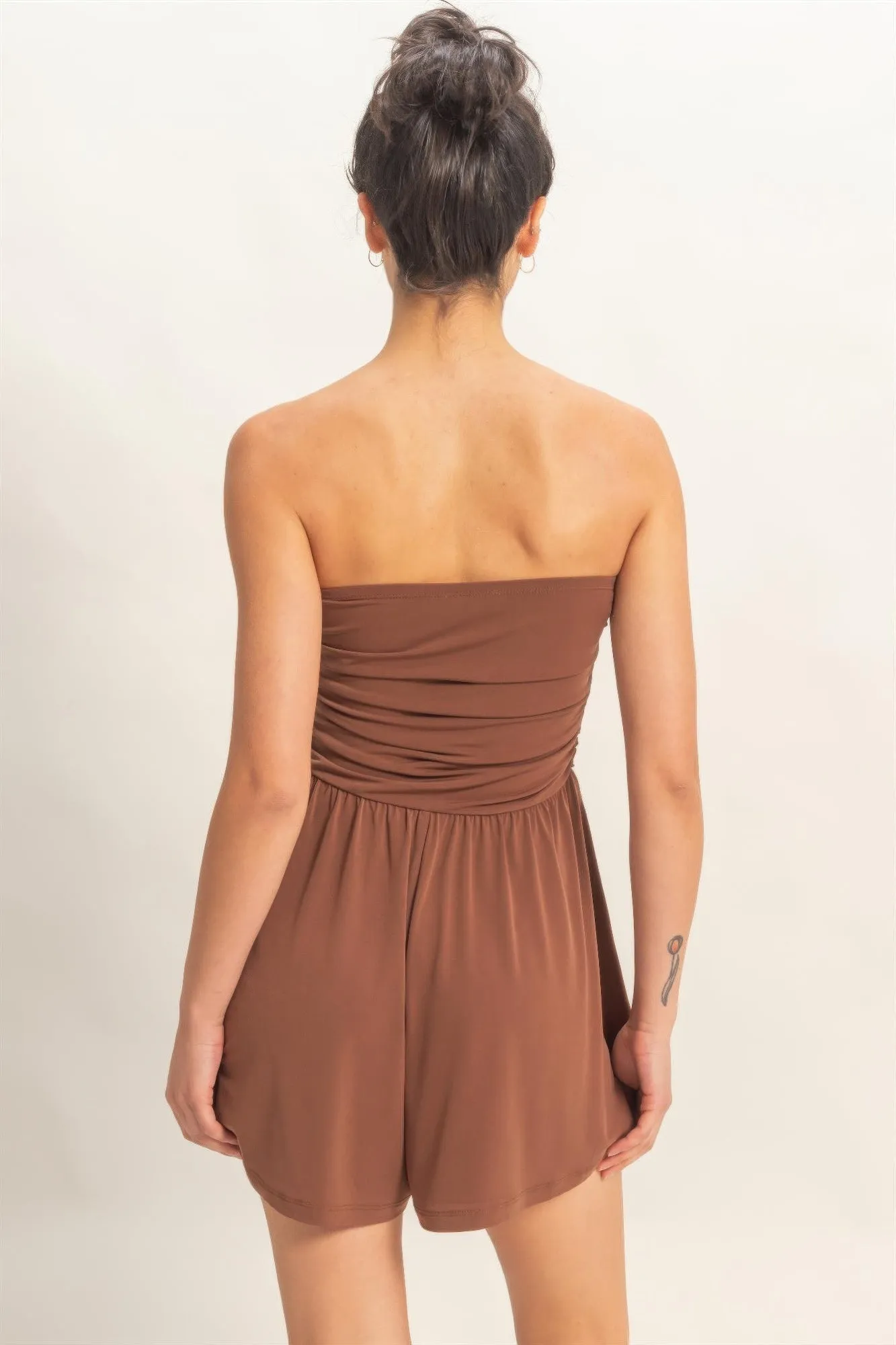 Sari Women's Romper | Soft Polyester-Spandex Blend sold by Hensley London product image thumbnail 5