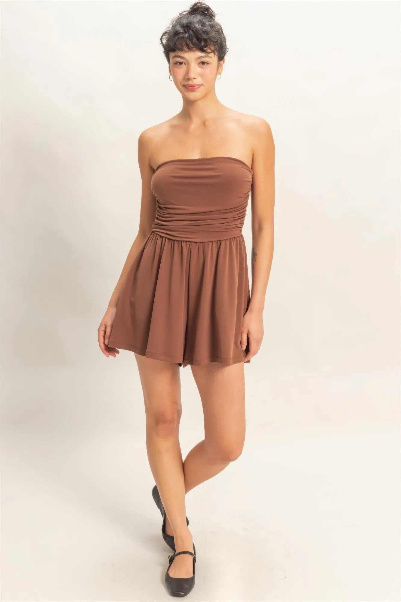 Sari Women's Romper | Soft Polyester-Spandex Blend sold by Hensley London product image thumbnail 2