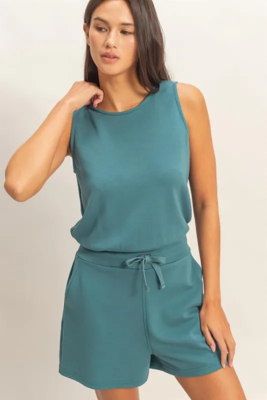 Daisy Women's Sleeveless Romper | Soft Fabric Blend made by HYFVE