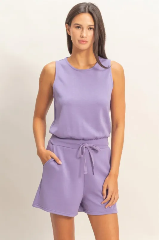 Daisy Women's Sleeveless Romper | Soft Fabric Blend made by HYFVE