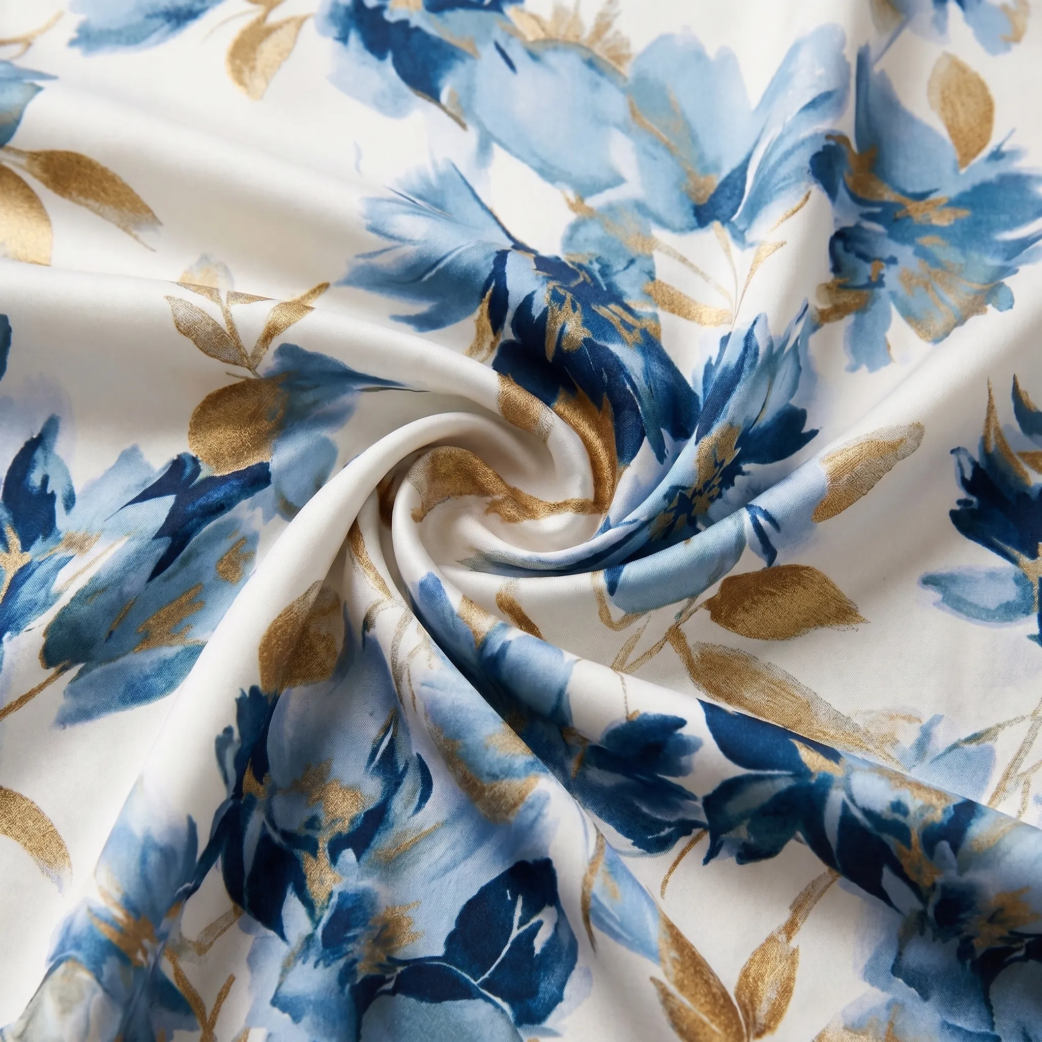 Elara | Floral Wrap Waist Midi Dress sold by Hensley London product image thumbnail 3