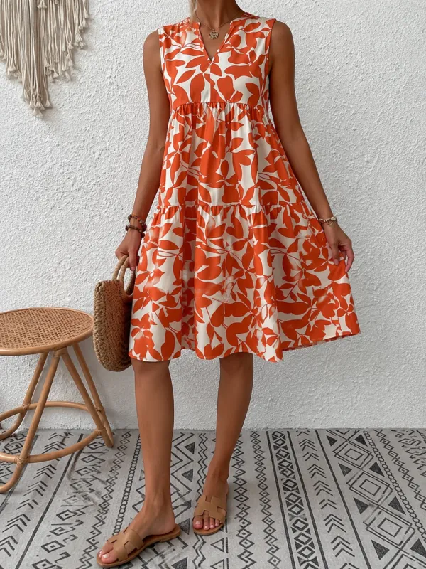 Women's Flowing Tummy-Flattering Midi Dress – Everyday Elegance made by Hensley London