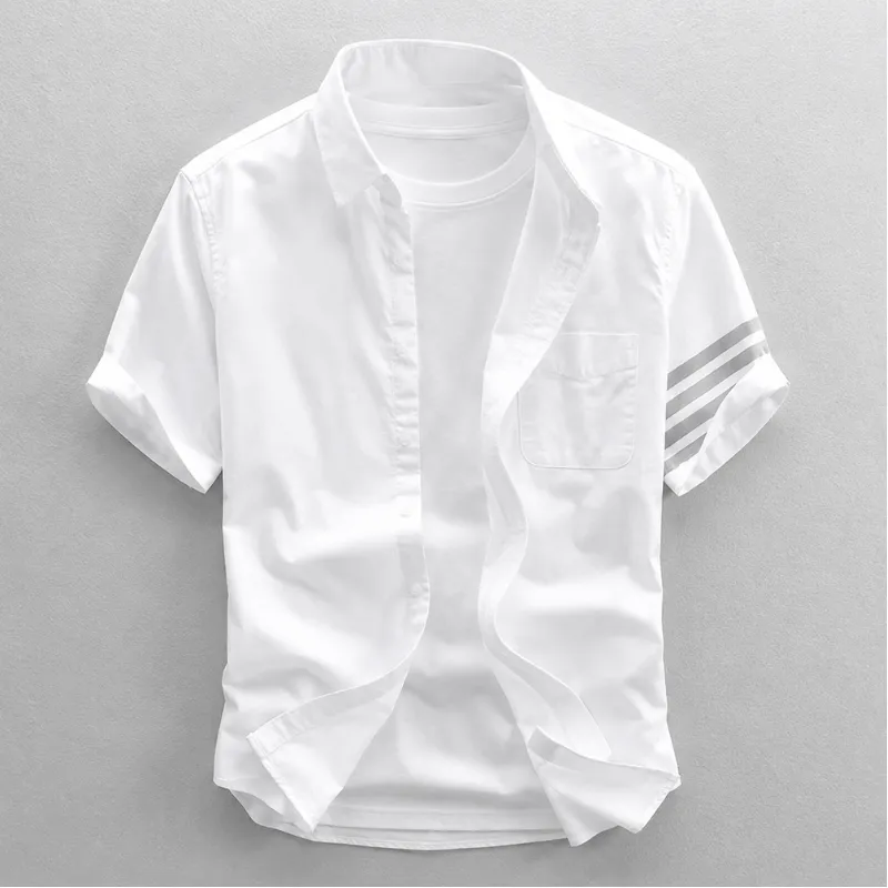 Men's Premium Linen Button-Up Shirt – Tailored Fit sold by Hensley London product image thumbnail 3