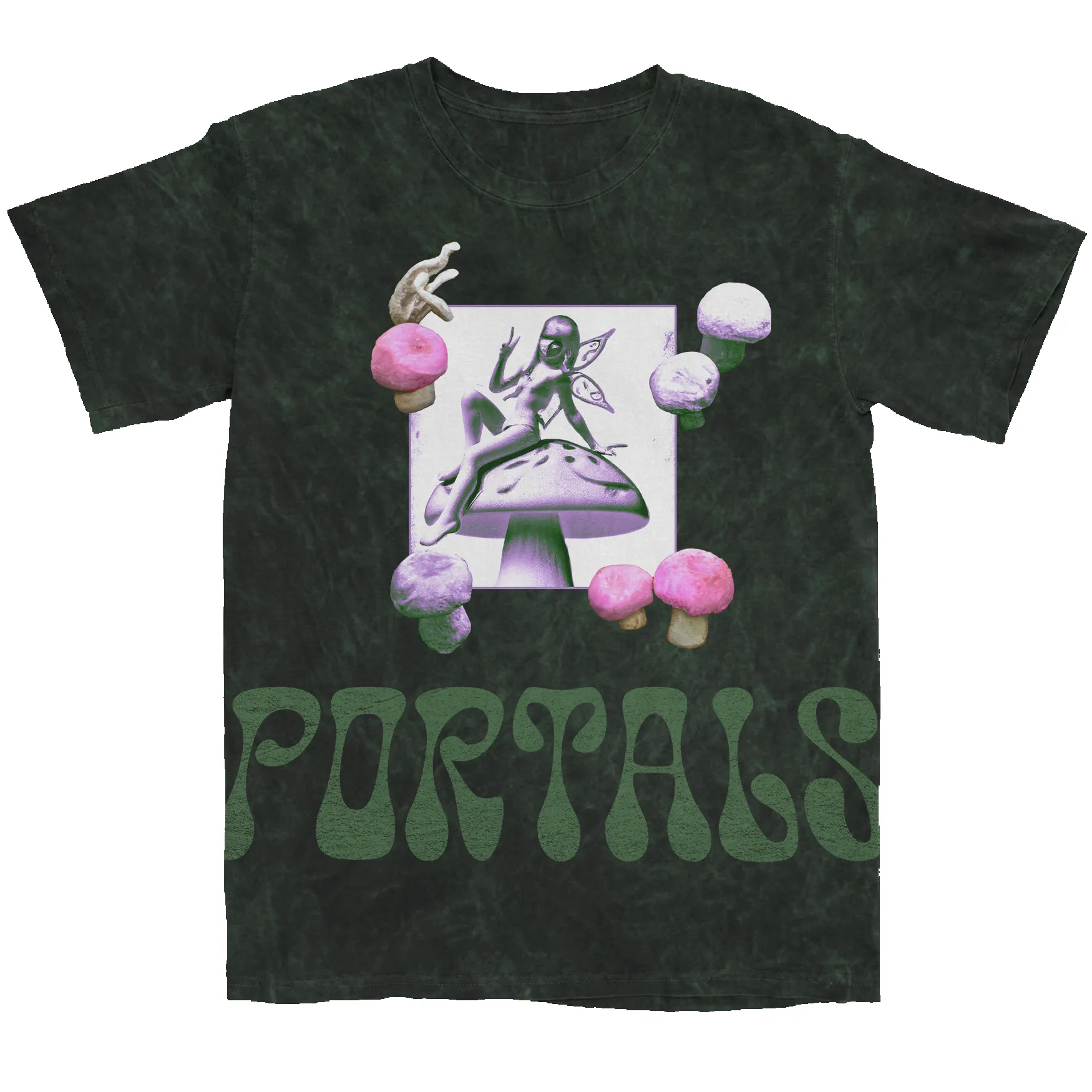 Portals Puff Print T-Shirt Black sold by Melanie Martinez