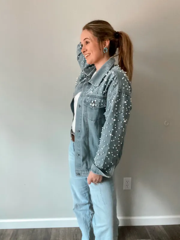 Denim and Pearls sold by Lake Outfitters