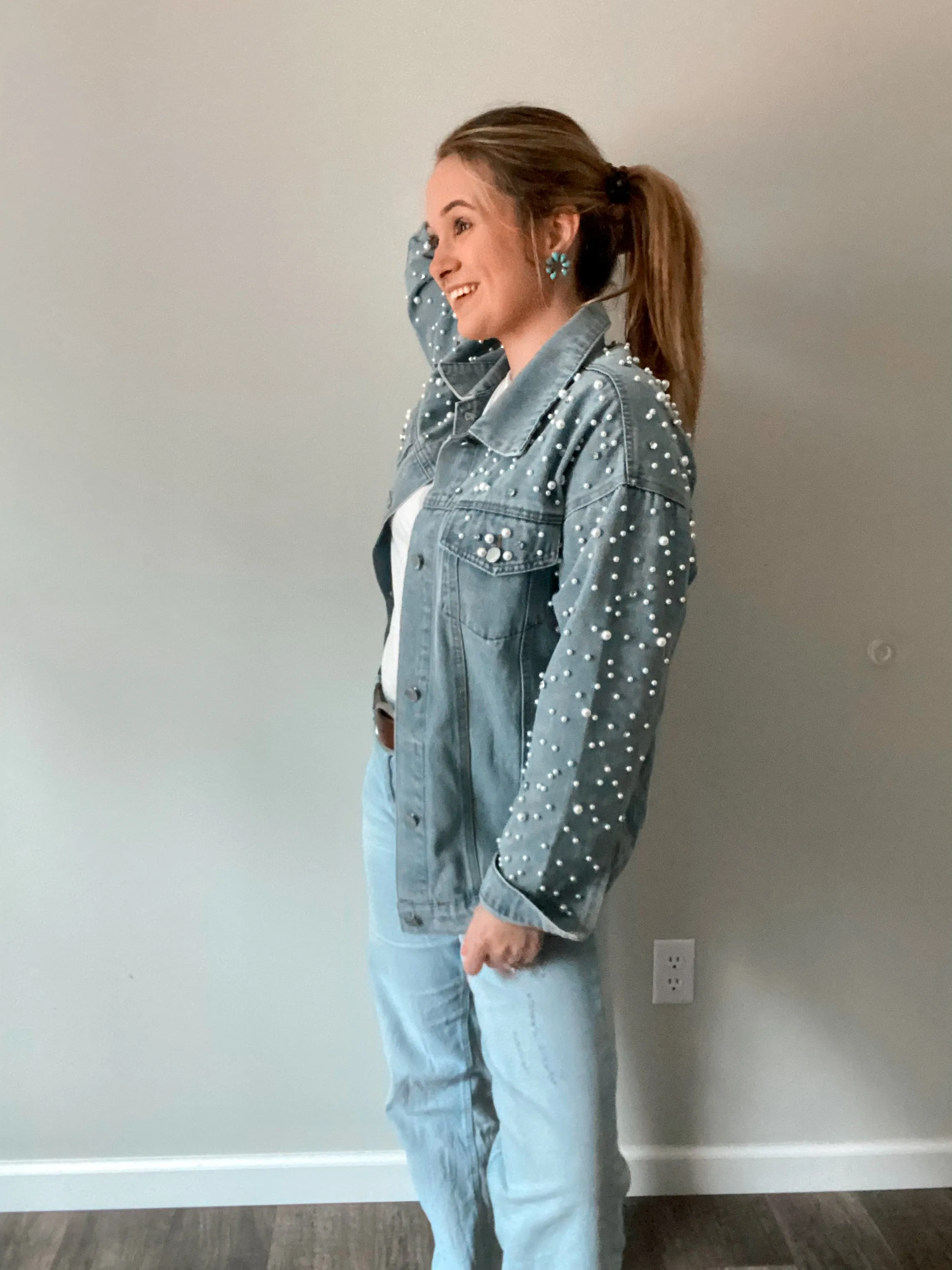 Denim and Pearls sold by Lake Outfitters