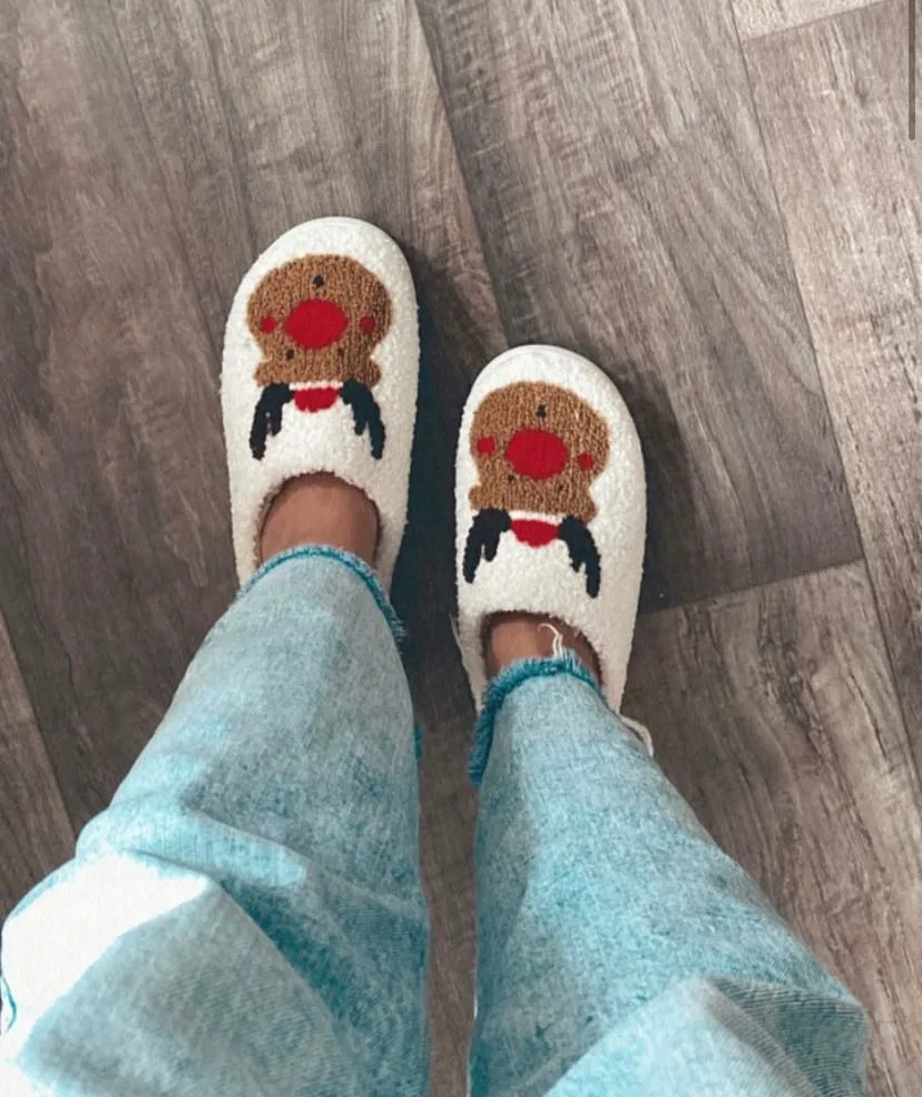 Reindeer Slippers sold by Lake Outfitters