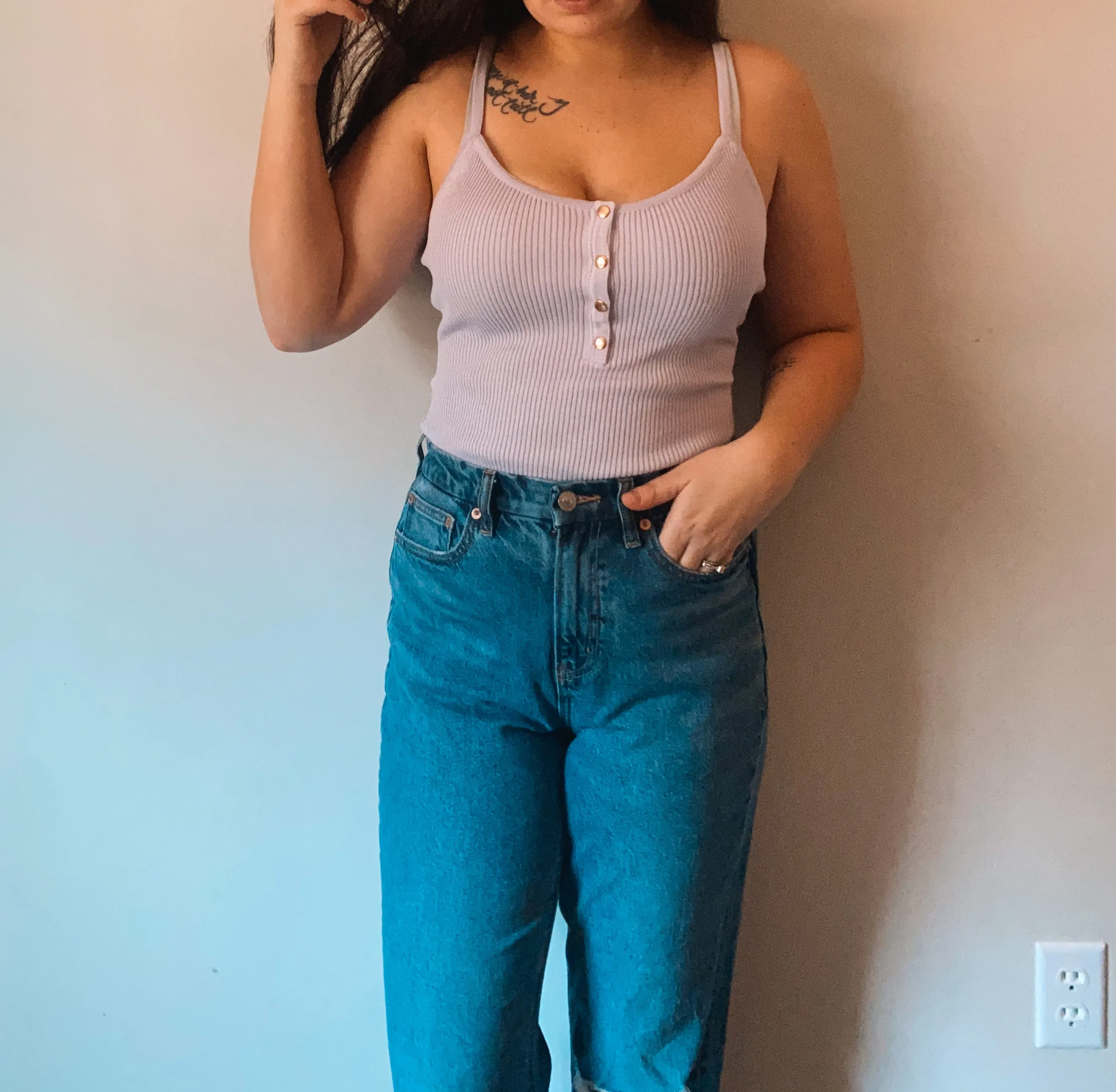 Lilac Bodysuit sold by Lake Outfitters