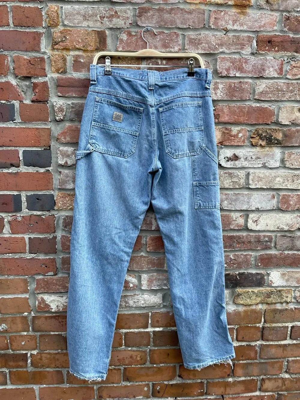 vintage 00s lee carpenter jeans sold by Good Market Thrift Store product image thumbnail 4