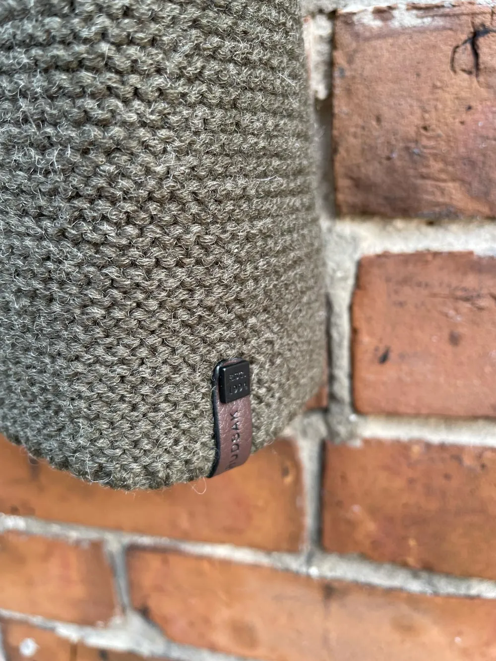 rudsak wool-blend cardigan with rabbit fur trim sold by Good Market Thrift Store product image thumbnail 2