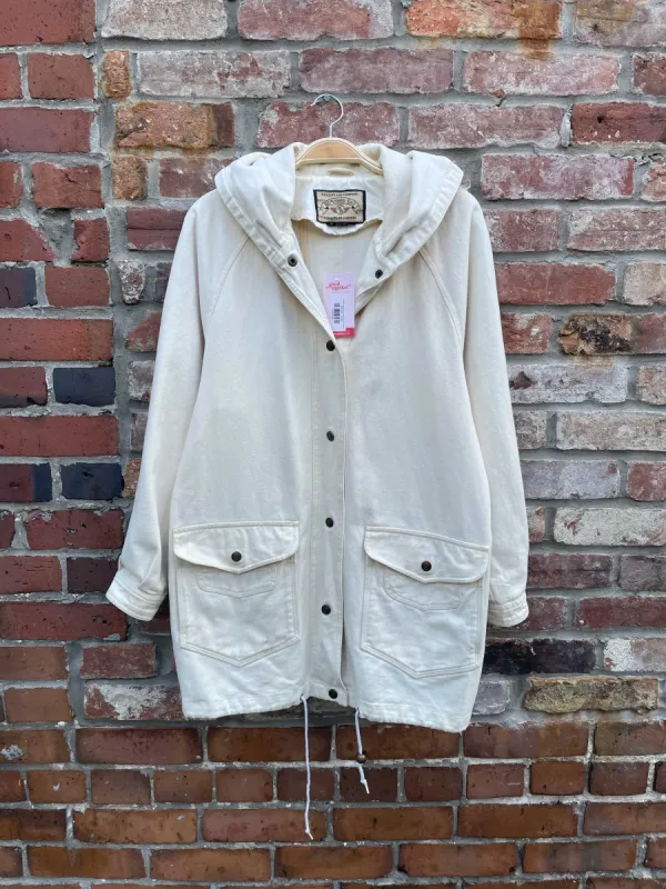 vintage runaway bay hooded cape cod jacket sold by Good Market Thrift Store