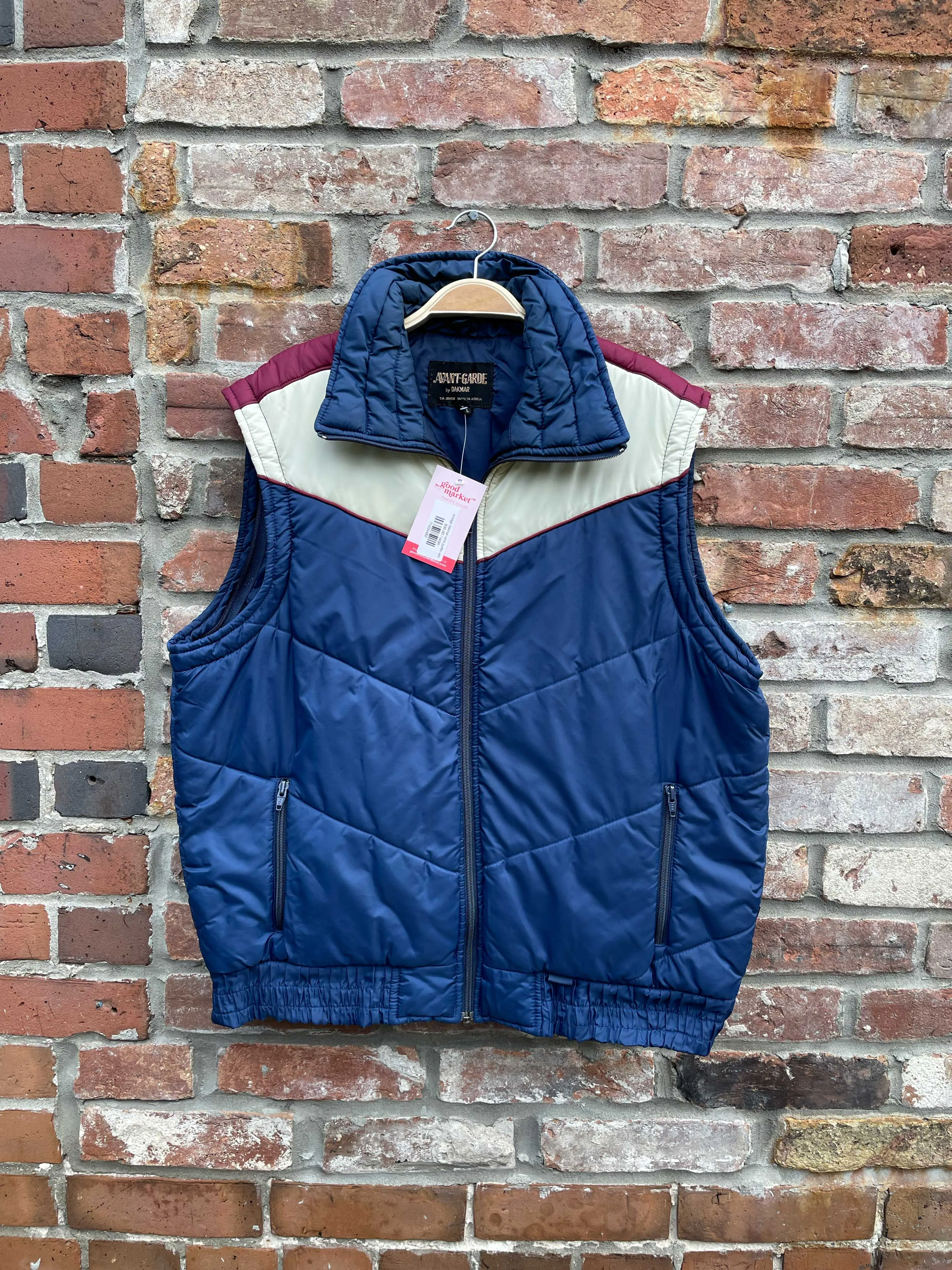 vintage dakmar retro puffer vest sold by Good Market Thrift Store